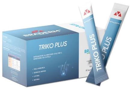 TRIKO PLUS LIQUIDO 30 BUSTINE BRADERM - Farmacia-flash.it