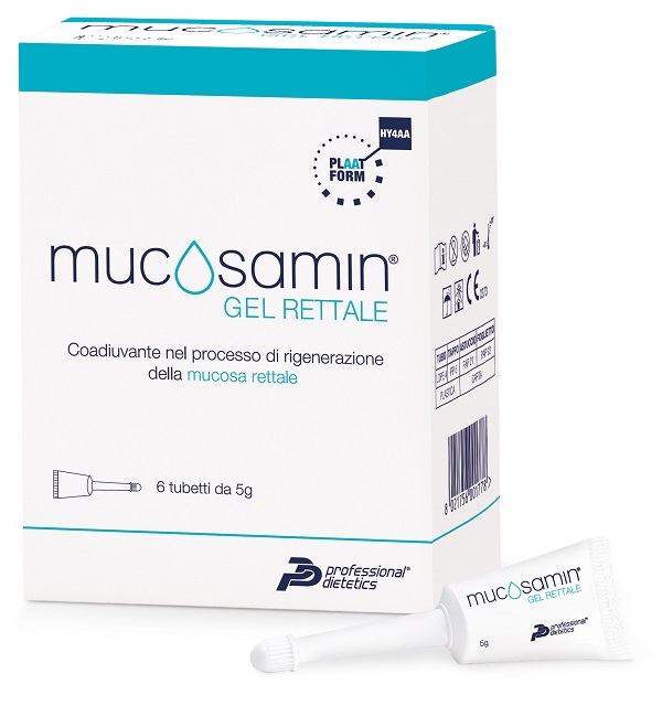 GEL RETTALE MUCOSAMIN 6 TUBETTI X 5 G - Farmacia-flash.it
