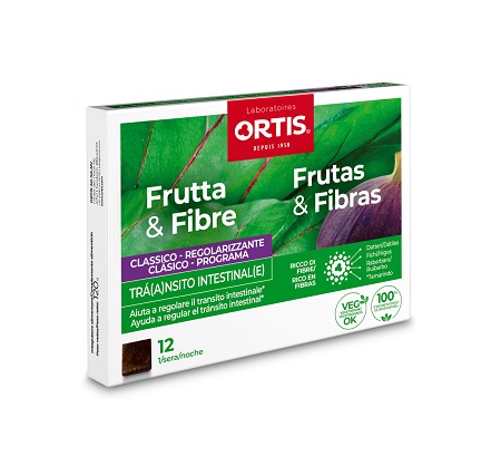 FRUTTA & FIBRE CLASSICO 12 CUBETTI - Farmacia-flash.it