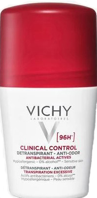 VICHY DEODORANTE CLINICAL CONTROL 96H ROLL 50 ML - Farmacia-flash.it
