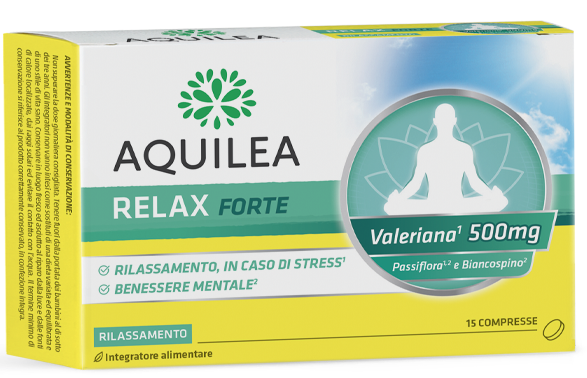 AQUILEA RELAX FORTE 15 COMPRESSE - Farmacia-flash.it