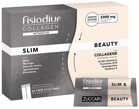 FISIODIUR COLLAGEN SLIM&BEAUTY 24 STICK PACK - Farmacia-flash.it