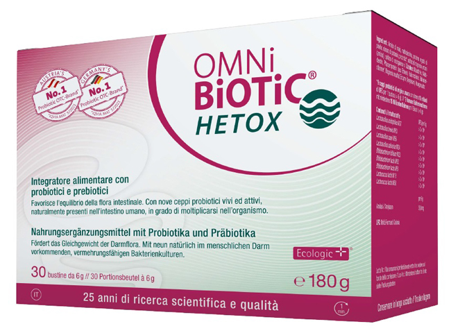 OMNI BIOTIC HETOX 30 BUSTINE DA 6 G - Farmacia-flash.it