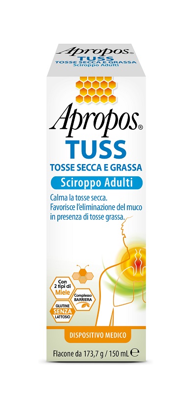 APROPOS TUSS SCIROPPO ADULTI 150 ML - Farmacia-flash.it