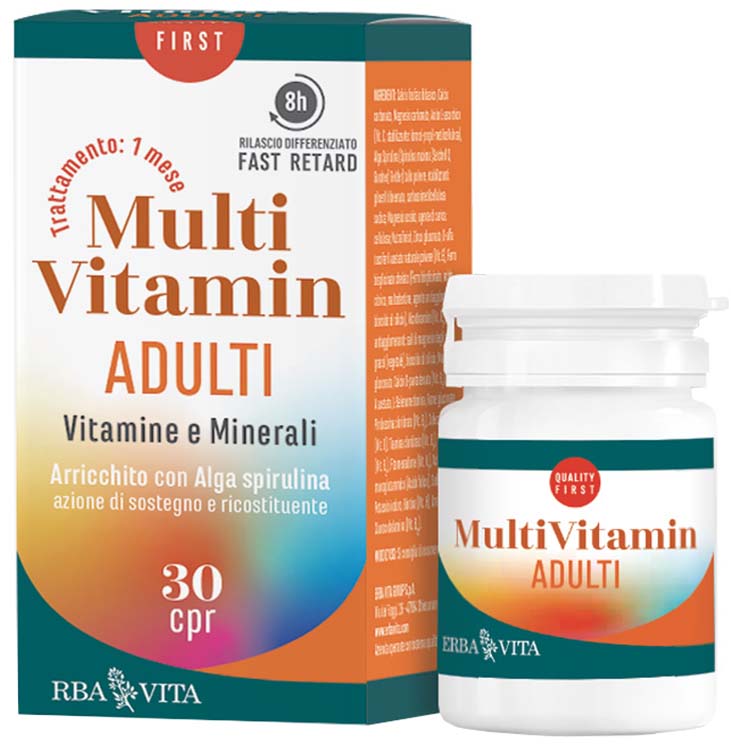 MULTI VITAMIN ADULTI 30 COMPRESSE - Farmacia-flash.it
