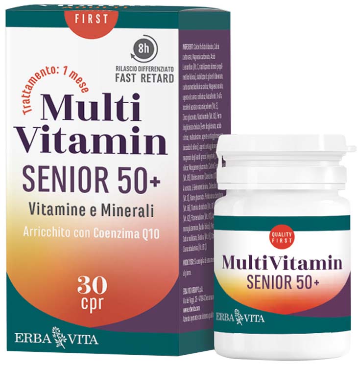 MULTI VITAMIN SENIOR 50+ 30 COMPRESSE - Farmacia-flash.it