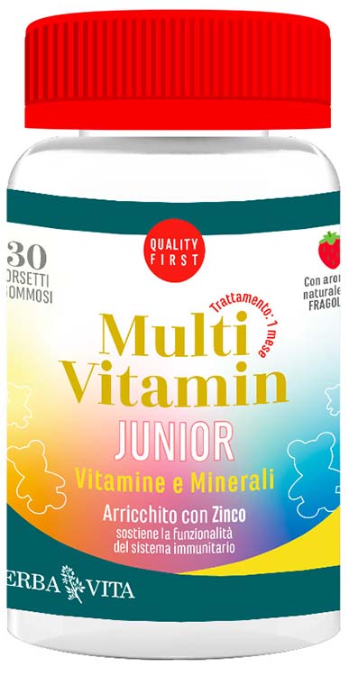 MULTI VITAMIN JUNIOR 30 GOMMOSE - Farmacia-flash.it