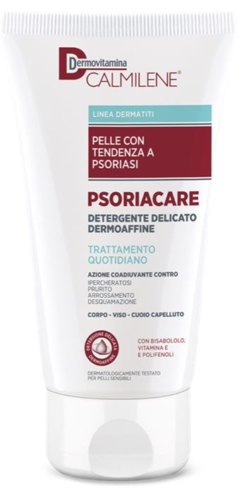 DERMOVITAMINA CALMILENE PSORIACARE DETERGENTE DELICATO DERMOAFFINE TRATTAMENTO QUOTIDIANO PER PELLE CON TENDENZA A PSORIASI 200 ML - Farmacia-flash.it