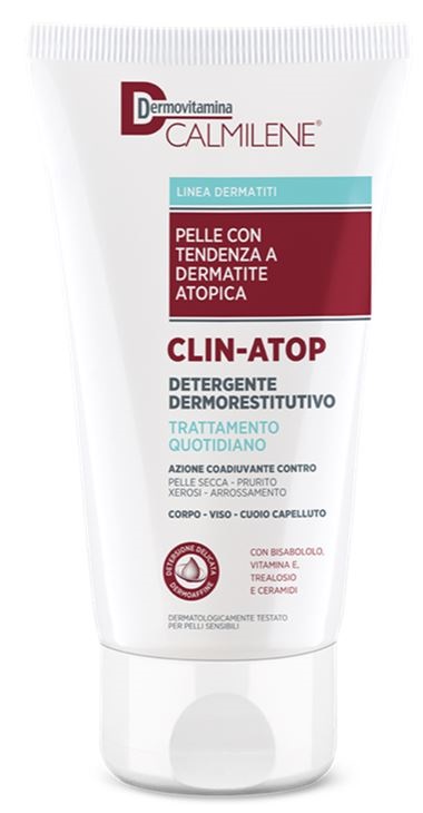 DERMOVITAMINA CALMILENE CLIN-ATOP DETERGENTE DERMORESTITUTIVO TRATTAMENTO QUOTIDIANO PER PELLE CON TENDENZA A DERMATITE ATOPICA 200 ML - Farmacia-flash.it