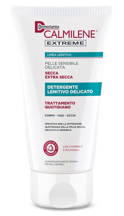 DERMOVITAMINA CALMILENE EXTREME DETERGENTE LENITIVO DELICATO TRATTAMENTO QUOTIDIANO PER PELLE SECCA ED EXTRA SECCA 200 ML - Farmacia-flash.it