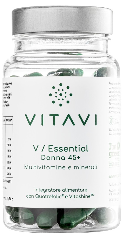 VITAVI V ESSENTIAL DONNA 45+ 60 CAPSULE - Farmacia-flash.it