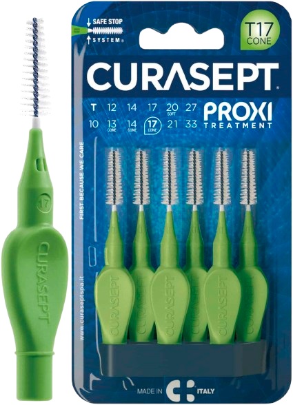 CURASEPT PROXI P08 VERDE CHIARO/LIGHT 6 PEZZI - Farmacia-flash.it
