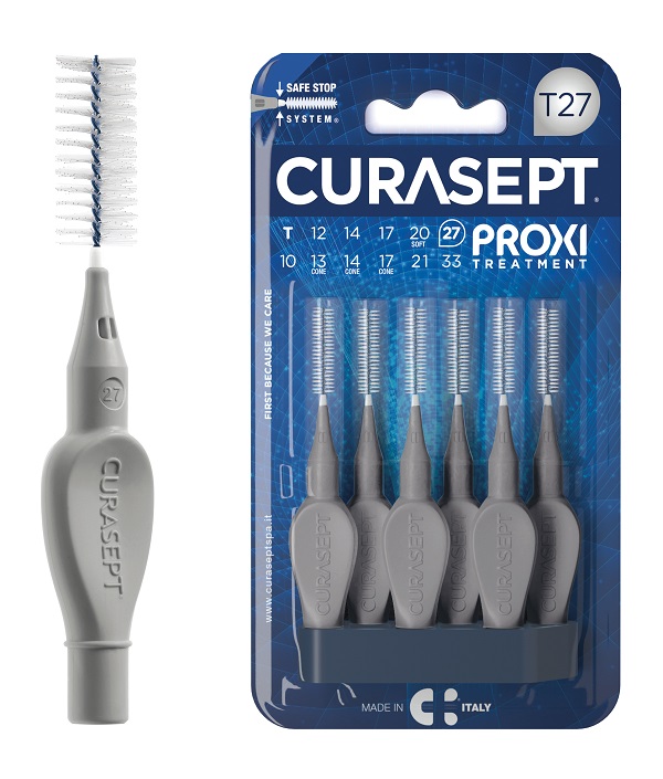CURASEPT PROXI T27 GRIGIO/GREY 6 PEZZI - Farmacia-flash.it