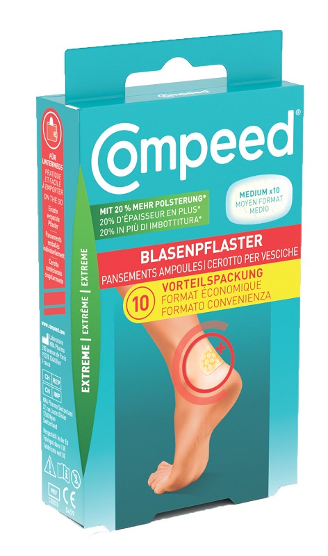 CEROTTI COMPEED PER VESCICHE MEDIO EXTREME 10 PEZZI - Farmacia-flash.it