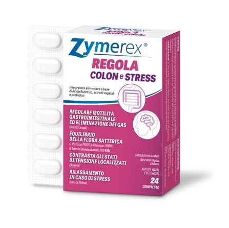 ZYMEREX COLON E STRESS 24 COMPRESSE - Farmacia-flash.it