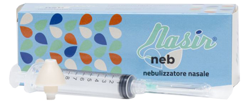NASIR NEB KIT CON 1 UGELLO NASIR NEBULIZZATORE + 1 SIRINGA 10 ML LLC + 1 AGO - Farmacia-flash.it