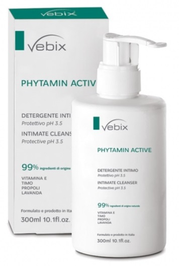 VEBIX PHYTAMIN E DETERGENTE INTIMO PROTETTIVO PH 3,5 300 ML - Farmacia-flash.it