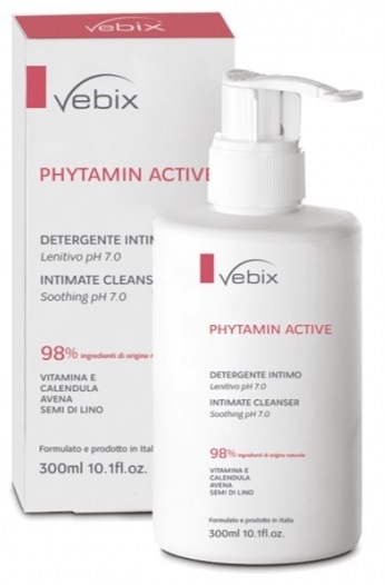 VEBIX PHYTAMIN E DETERGENTE INTIMO LENITIVO PH 7,0 300 ML - Farmacia-flash.it