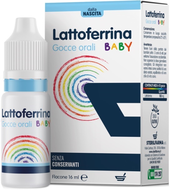 LATTOFERRINA BABY GOCCE ORALI 16 ML - Farmacia-flash.it