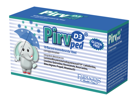 PIRV D3 PED 10 FLACONI MONODOSE - Farmacia-flash.it