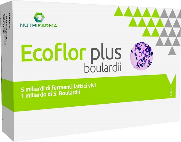 ECOFLOR PLUS BOULARDII 10 CAPSULE - Farmacia-flash.it