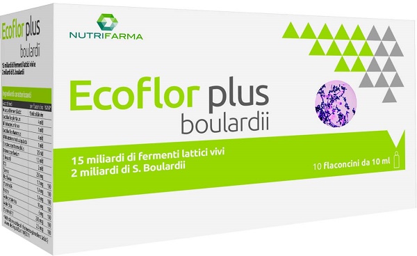 ECOFLOR PLUS BOULARDII 10 FLACONCINI - Farmacia-flash.it