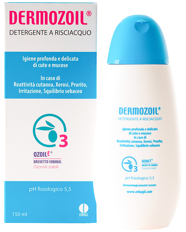 DERMOZOIL DETERGENTE A RISCIACQUO 150 ML - Farmacia-flash.it