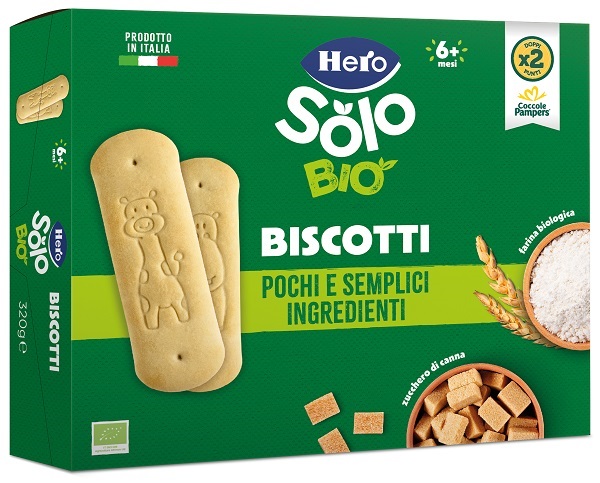 HERO BABY SOLO BISCOTTO SOLUBILE 8X40 G - Farmacia-flash.it