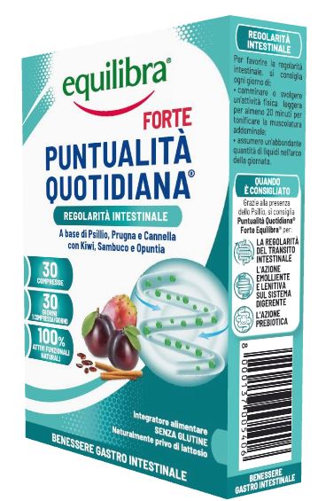 EQUILIBRA PUNTUALITA' QUOTIDIANA FORTE 30 COMPRESSE - Farmacia-flash.it