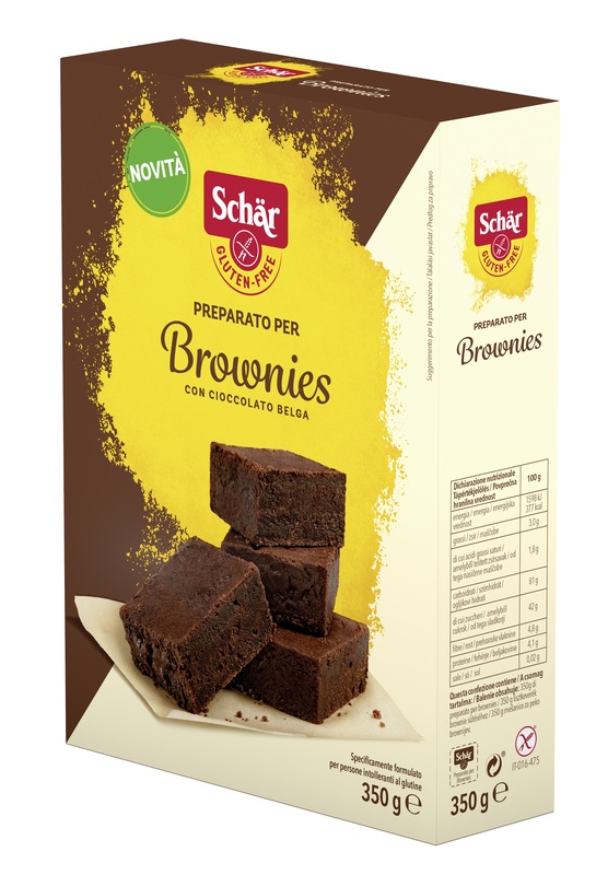 SCHAR PREPARATO PER BROWNIES CON CIOCCOLATO BELGA 350 G - Farmacia-flash.it
