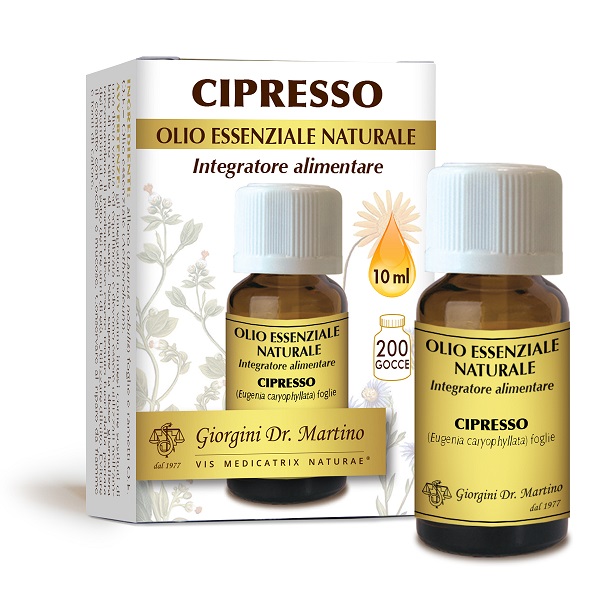 CIPRESSO OLIO ESSENZIALE NATURALE 10 ML - Farmacia-flash.it