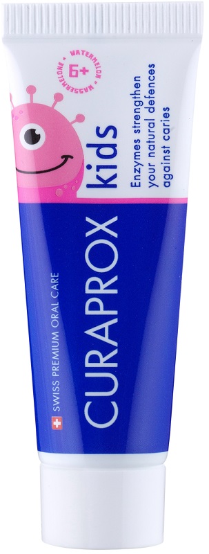 CURAPROX KIDS TOOTHPASTE WATER MELON FLAVOR 1450PPM 10 ML - Farmacia-flash.it