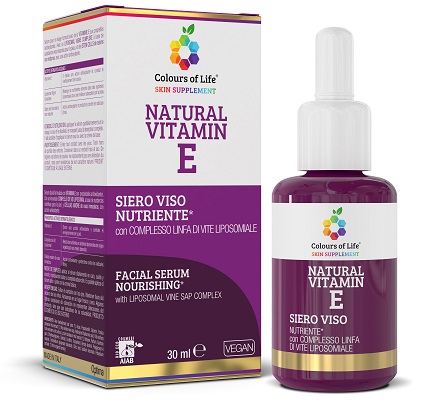 COLOURS OF LIFE NATURAL VITAMIN E SIERO VISO 30 ML - Farmacia-flash.it