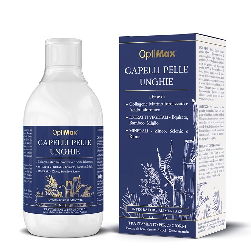 OPTIMAX CAPELLI PELLE UNGHIE 500 ML - Farmacia-flash.it