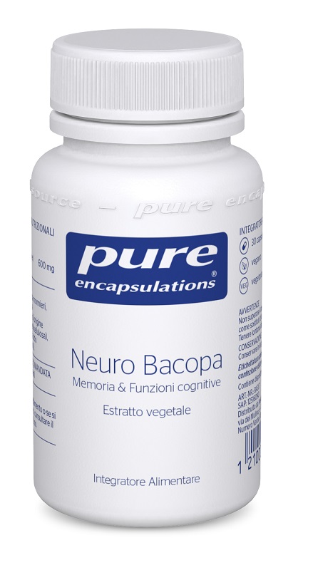 PURE ENCAPSULATIONS NEURO BACOPA MEMORIA & FUNZIONI COGNITIVE 30 CAPSULE - Farmacia-flash.it