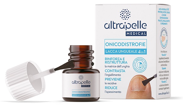 ALTRAPELLE MEDICAL ONICODISTROFIE LACCA UNGUEALE 4 IN 1 7 ML - Farmacia-flash.it