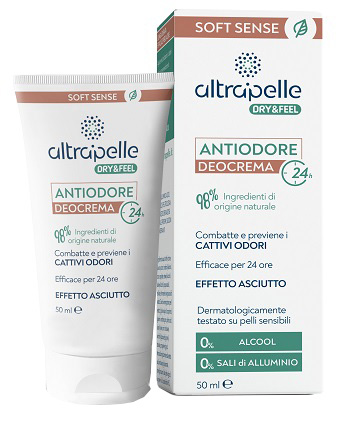 ALTRAPELLE DRY & FEEL DEOCREMA ANTIODORE 24H 50 ML - Farmacia-flash.it