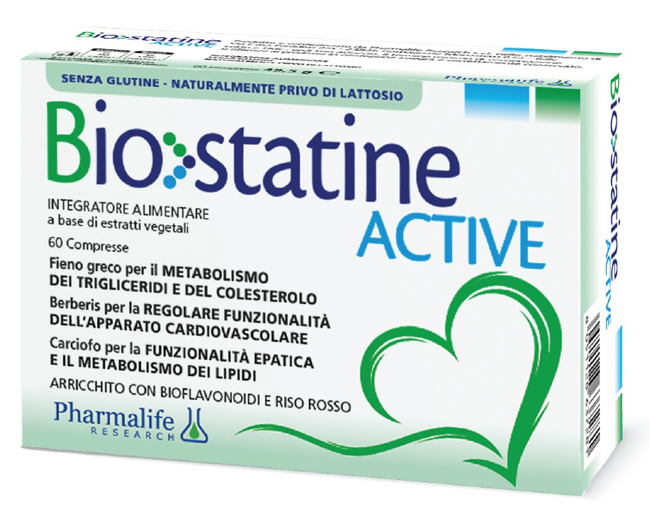 BIOSTATINE ACTIVE 60 COMPRESSE - Farmacia-flash.it