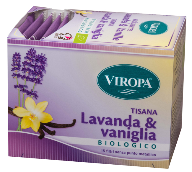 VIROPA TISANA LAVANDA&VANIGLIA BIOLOGICO 15 FILTRI - Farmacia-flash.it