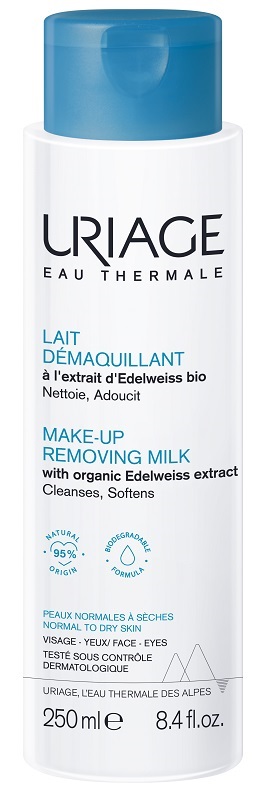 URIAGE LAIT DEMAQUILLANT FLACONE 250 ML - Farmacia-flash.it
