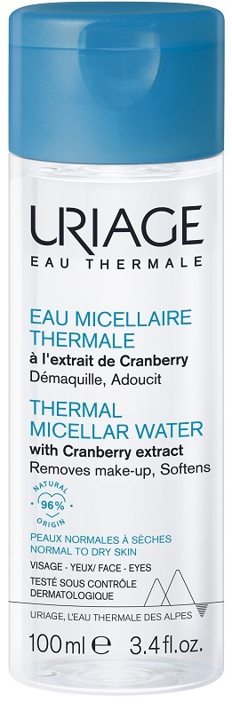 URIAGE EAU MICELLAIRE THERMALE PELLI NORMALI SECCHE 100 ML - Farmacia-flash.it