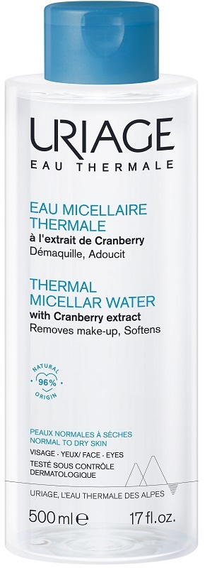 URIAGE EAU MICELLAIRE THERMALE PELLI NORMALI SECCHE 500 ML - Farmacia-flash.it