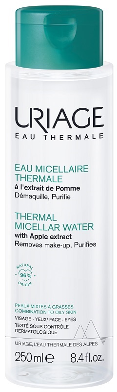 URIAGE EAU MICELLAIRE THERMALE PELLI MISTE GRASSE FLACONE 250 ML - Farmacia-flash.it