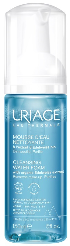 URIAGE MOUSSE D'EAU NETTOYANTE 150 ML - Farmacia-flash.it