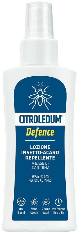 CITROLEDUM LOZIONE SPRAY DEFENCE ICARIDINA 10% 100 ML - Farmacia-flash.it