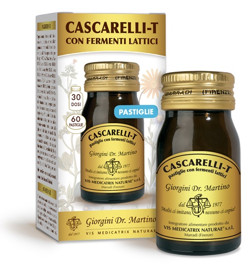 CASCARELLI T PASTIGLIE 60 PASTIGLIE CON FERMENTI LATTICI - Farmacia-flash.it