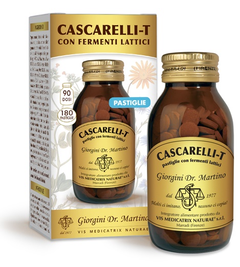 CASCARELLI T PASTIGLIE 180 PASTIGLIE CON FERMENTI LATTICI - Farmacia-flash.it