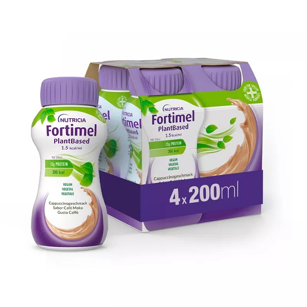 FORTIMEL PLANT BASED CAFFE' 4 BOTTIGLIE DA 200 ML - Farmacia-flash.it