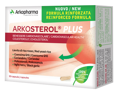ARKOSTEROL PLUS 30 CAPSULE - Farmacia-flash.it