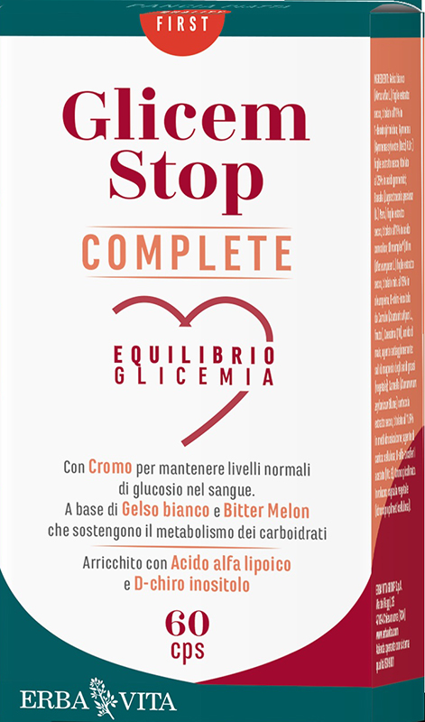 GLICEM STOP COMPLETE 60 CAPSULE - Farmacia-flash.it